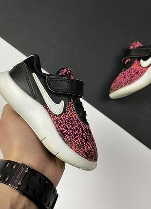 Кроссовки nike flex td original на липучках легкие