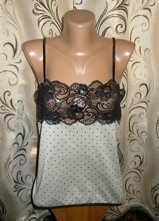 Жіноча майка з мереживом huber masche