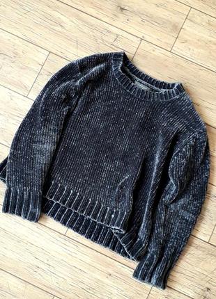 Велюровый свитер primark