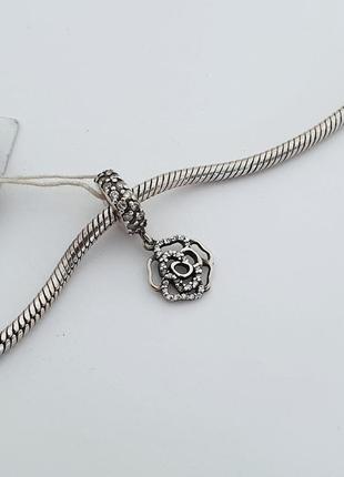 Срібна підвіска в стилі пандора