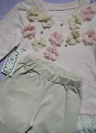 Фірмовий стильно-спортивний костюм (кофтинка та штани-лосіни)