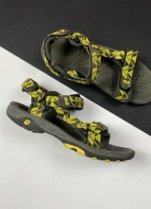 Дитячі сандалі jack wolfskin original літні на липучках2 фото