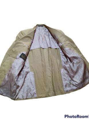 Винтажный пиджак хлопковый блейзер boggi2 фото