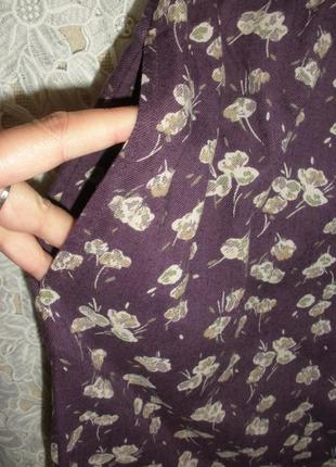 Приємна віскоза бавовна  міні спідничка  з карманами4 фото