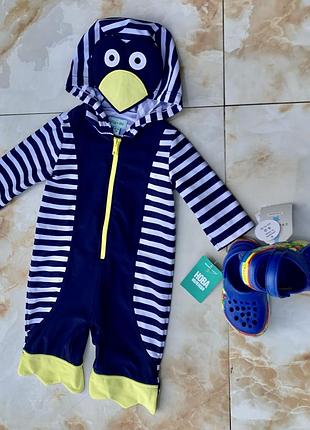 Костюм для плавания ‘пингвин’ с капюшоном lilly +sid (англия)