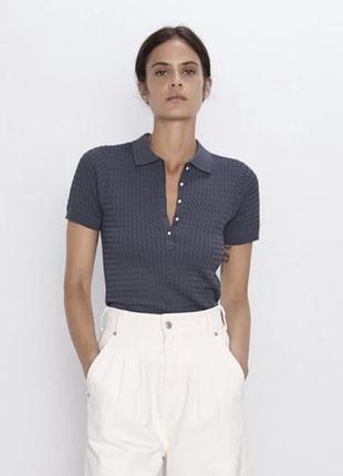 Футболка поло zara розмір s, m