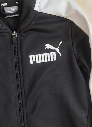 Олимпийка спортивная кофта для мальчика puma baseball collar tracksuit3 фото