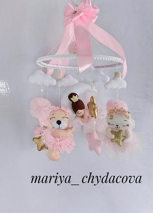 Музыкальный мобиль ручной работы