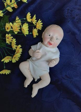 Elf reborn кукла пупс малыш ребенок младенец резиновый эмали куколка силиконовая реборн5 фото