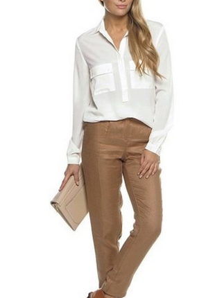 Женские прямые брюки  hugo boss