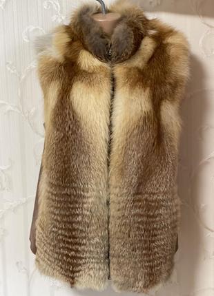 Жилет из лисы
