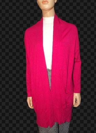 Вискозный кардиган длинный,удлинённый,кофта с кармашками,свитер,накидка2 фото