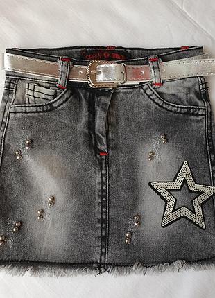 Джинсовая юбочка