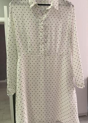 Платье в горох