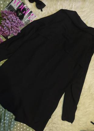 Чорний віскозний тренч плащ  накидка кардиган розмір xs бренду  gate woman2 фото