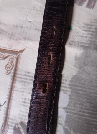 Sonia bogner брендовий шкіряний ремінь,італія,об'єм 75см5 фото