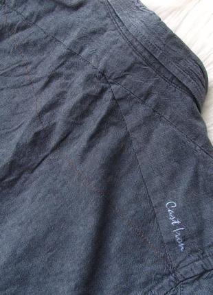 Качественная джинсовая рубашка с длинным рукавом cast iron8 фото