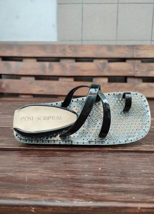 Дизайнерские креативные шлепанцы post scriptum future футуристические тапочки сланцы бразилия