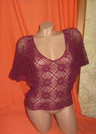 Кружевная футболка