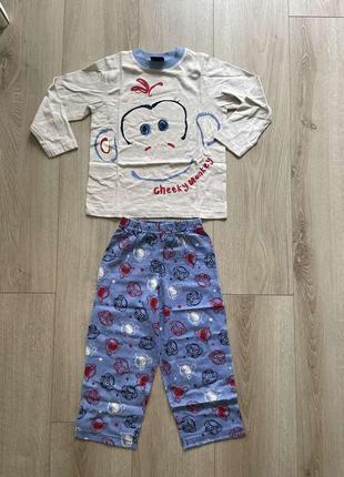 Пижама некст 2-3 года легкий