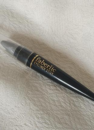 😍🐨💮faberlic eyeliner stick  тени-карандаш кайал 👁️🐨👁️для век серебристые🐨