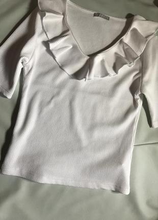 Дуже ніжна на дотик білосніжна блуза fisherfield