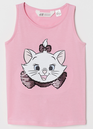 Майки з паєтками-перевертнями h&m.