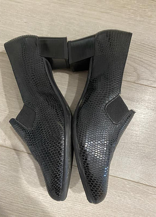 Туфли черные в стиле ретро//туфлі жіночі