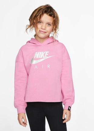 Толстовка худи nike g nsw air pull over hoodie оригинал 36g339-acg