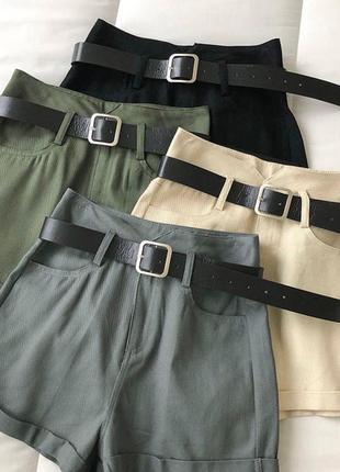 Шорти з ремінцем 10