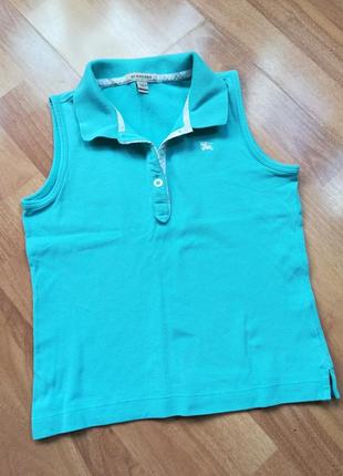 Майка polo burberry