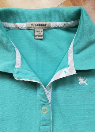 Майка polo burberry 2