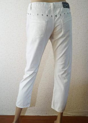 Женские укороченные летние джинсы итальянского бренда gas2 фото