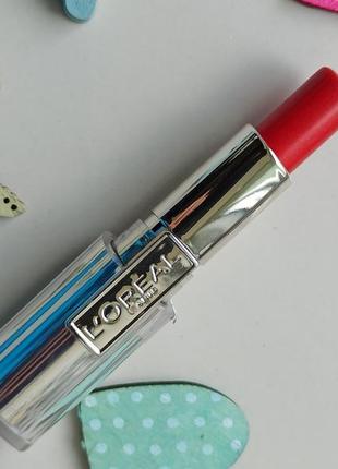 Губна помада loreal rouge caresse lipstick 401