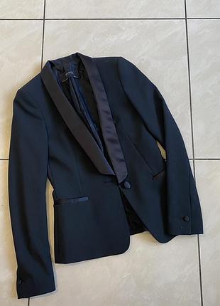Классический чёрный пиджак zara