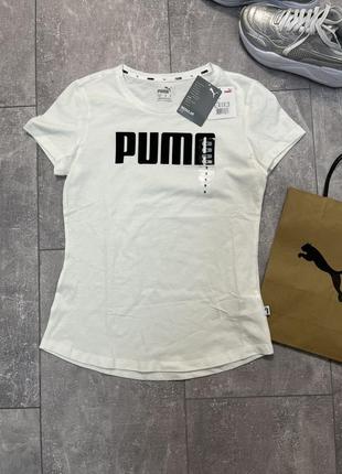 Белая футболка puma белая футболка пума