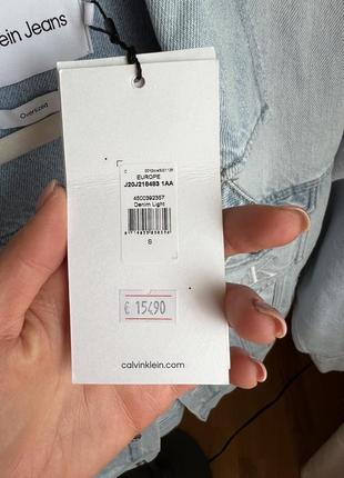 Calvin klein jeans джинсова куртка7 фото