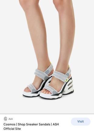 Ash cosmos sandals сандалі , босоніжки на танкетці