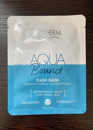 Тканевая маска biotherm aqua bounce
