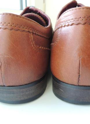 Фирменные стильные кожаные туфли next р.43-44 (28,5 см)3 фото