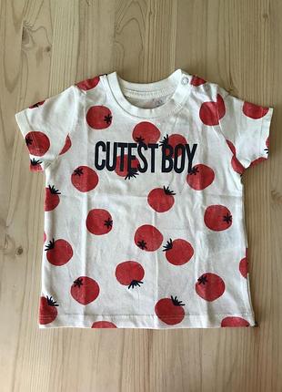 Футболка для малюка з помідорами boy