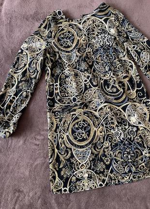 Платье в стиле versace