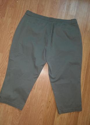 Укороченные брюки, бриджи, размер 54 (код 620)4 фото
