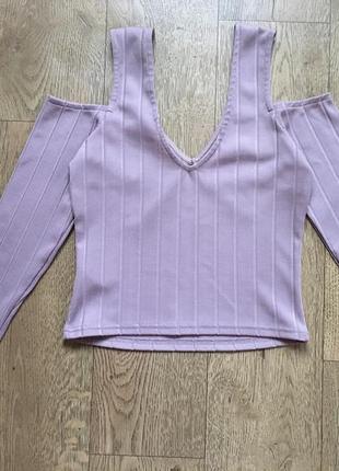 Блуза с открытыми плечами miss selfridge2 фото