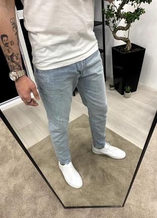 Джинсы мужские рваные голубые турция / джинси чоловічі штаны штани рвані голубі турречина
