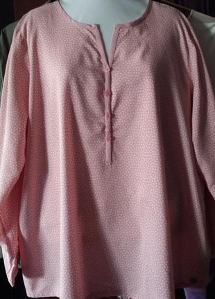 Легкая блузка р. xl5 фото