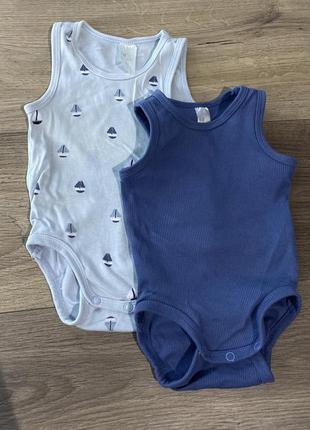 Футболка h&m 2-4 міс