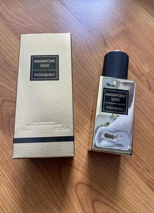 Yves saint laurent magnificent gold 75 ml.