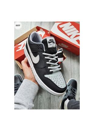 Кроссовки мужские nike dunk low sb pro черные / кросівки чоловічі найк данк чорні кроссы