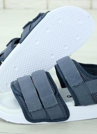 Сандали женские adidas sandals летние светлые босоножки жіночі босоніжки2 фото